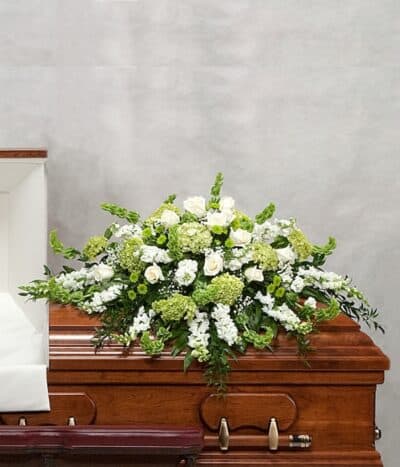 Serenity Casket Spray - Hoover-Fisher Florist