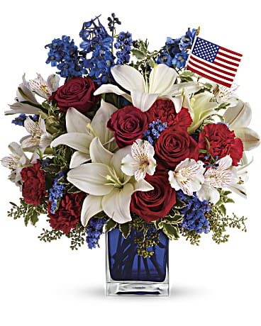 Patriotic Themed Floral Bouquet